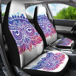 Owl Face Car Seat Covers (Set of 2)