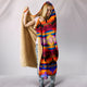 Okotoks Mountains Hooded Blanket