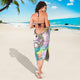 Mermaid Girl Child Sarong Scarf For Beach