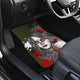 Sugar Skull Red Butterfly - Universal Front Car Mats Gift (Set of 2)