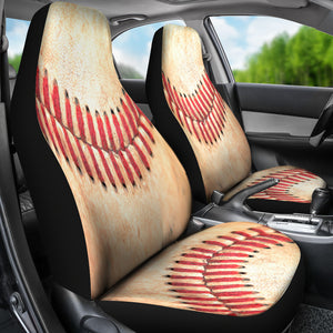 Baseball Match Stitches Car Seat Covers