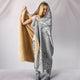 HandCrafted Tribal Dragonfly Hooded Blanket