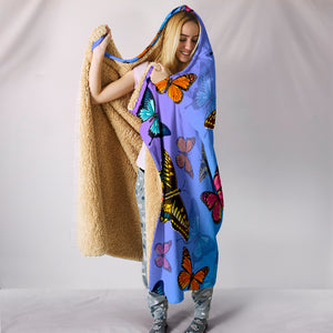 Colorful Hooded Blanket - Freedom Look