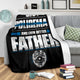 Best Policeman And Even Better Father Premium Blanket