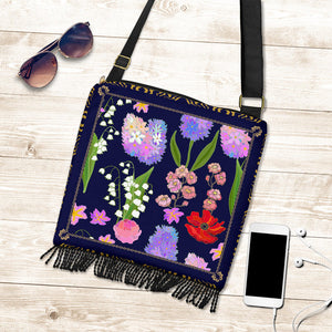 BOHO Wildflowers Flower Art Bohemian Floral Design Bag Travel Bag