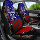 Deer Hunting Lover USA Flag - Car Seat Covers - Set of 2