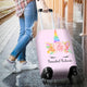Personalized Unicorn Luggage Cover - Annabel Roberts