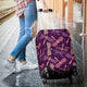 Dragonfly Violet Luggage Covers - Freedom Look