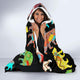 Bear Powwow Hooded Blanket