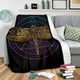 Circle Dragonflies Premium Blanket For Youth And Adults