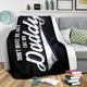 Don't Make Me Act Like My Daddy Father's Day Premium Blanket