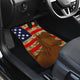 Horse USA Flag - Front and Back Car Mats Gift (Set Of 4)