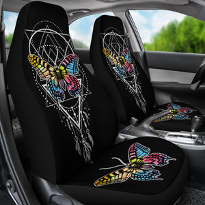 Butterfly Feather Car Seat Covers - Freedom Look