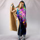 Electric Owl Cozy Warm Hooded Sherpa And Microfiber Blanket With Hood