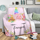 Emerson - Personalized Unicorn Blanket
