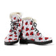 Ladybugs Love Women's Faux Fur Leather Boots
