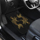 Golden Pisces Zodiac Front Car Mats (Set Of 2) - Freedom Look