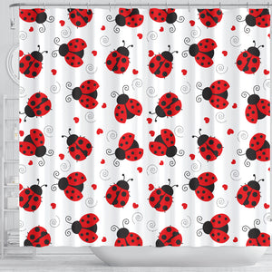 Ladybug Love Shower Curtain - Freedom Look
