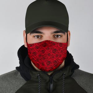 Bouquet of Roses Face Mask with Filters