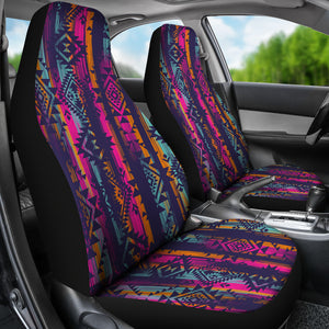 Multicolor Boho Car Seat Covers (Set of 2)