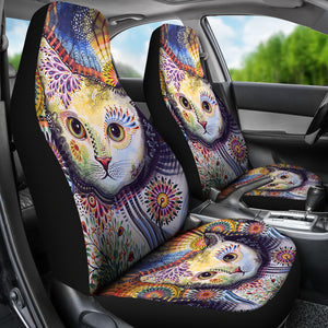 Cutest Kitty Car Seat Covers (Set of 2)
