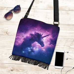 BOHO Bag Cosmic Unicorn Art Bohemian Design Travel Bag