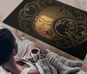 HandCrafted Golden Zen Coffee Table