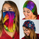 Mix Bandana Rainbow Colored - 3 Pack - Mask