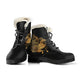 Capricorn Zodiac Faux Fur Leather Boots - Freedom Look