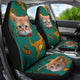 Yellow Cat Car Seat Cover