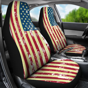 USA Flag Car Seat Cover