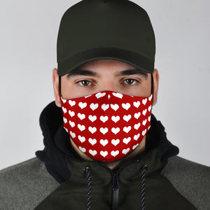 Heart Face Mask with Filters