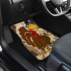 Turkey Lovers Front Car Mats (Set Of 2)