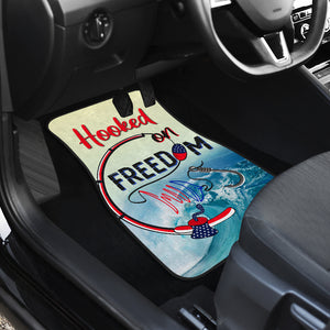 Fishing USA Freedom - Front and Back Car Mats Gift (Set of 4)