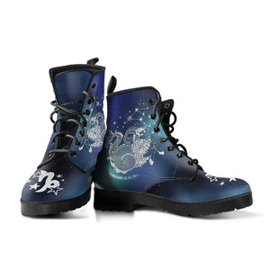 Capricorn Horoscope Zodiac Star Sign Leather Boots Christmas Birthday Gift