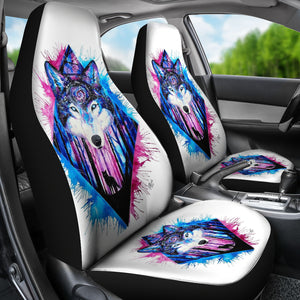 Wolf Car Seat Cover (Set of 2)