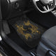 Golden Pisces (Fish) Zodiac Front Car Mats (Set Of 2) - Freedom Look