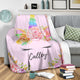 Calley Personalized Unicorn Premium Blanket