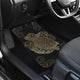 Golden Sea Turtle Front And Back Car Mats (Set Of 4) - Freedom Look