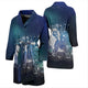 Leo Men's Horoscope Bath Robe Housecoat Wrapper for Birthday Christmas Gift