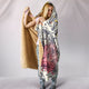 Pastel Sugar Skull II Hooded Blanket