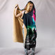Buddha Pop Art Hooded Blanket