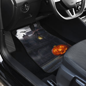 Haunted House Halloween Car Floor Mats