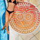 Mandala BOHO Owl Camping Picnic Portable Outdoor Beach Blanket
