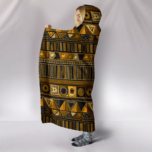 Boho Aztec Hooded Blanket