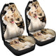 Labrador Retriever Dog Gift - Seat of 2 Front Car Seat Covers