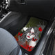 Sugar Skull Red Butterfly - Universal Front Car Mats Gift (Set of 2)