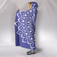 Purple Mandala Sherpa Custom Hooded Blanket