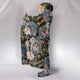 White Lotus Dragonfly Hooded Blanket