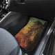 Abstract Horse USA Flag - Universal Front Car Mats Gift (Set of 2 or 4)